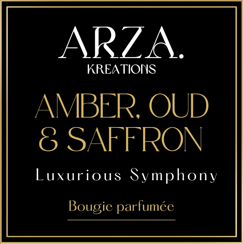 AMBER, OUD & SAFFRON