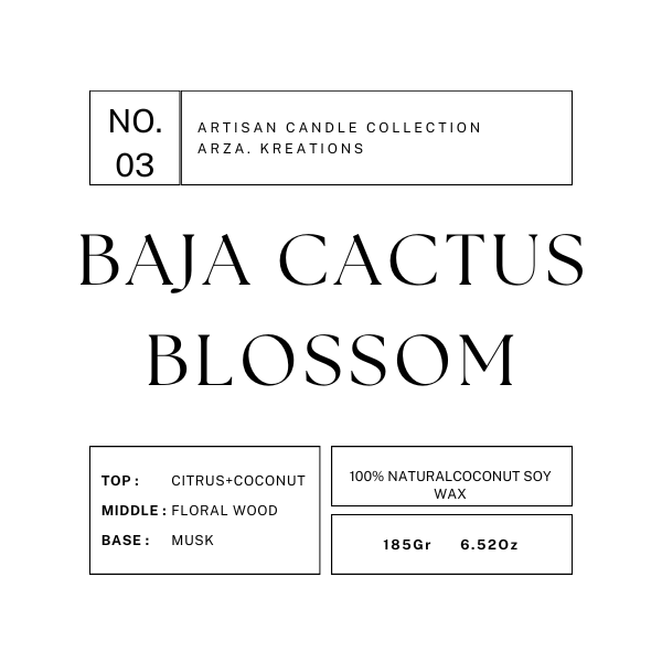 BAJA CACTUS BLOSSOM